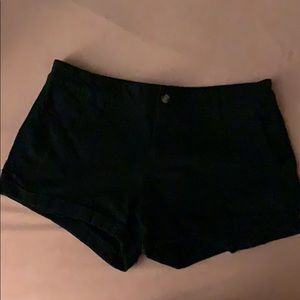 Black shorts